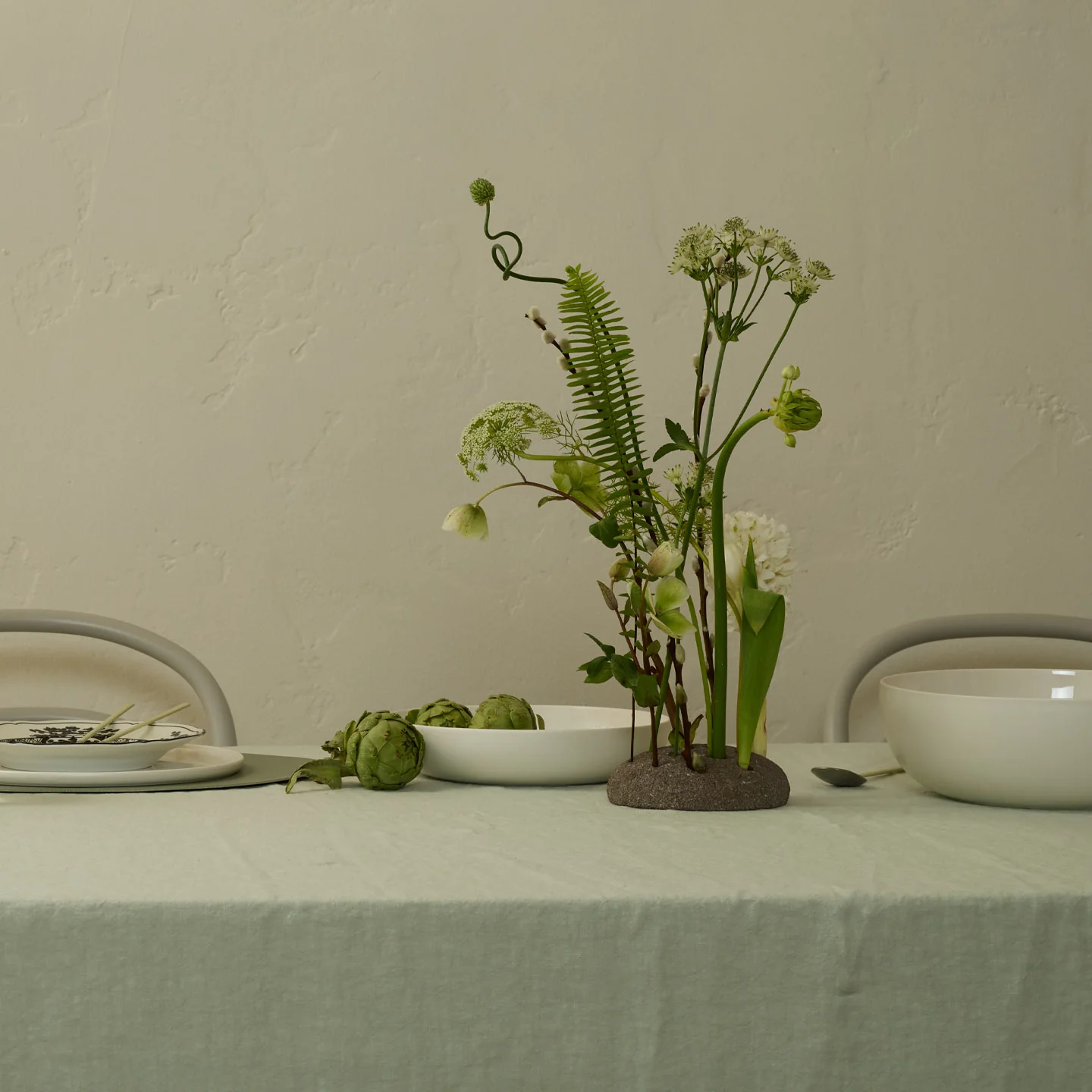 Simple Porcelain Serving Bowl - Image 6
