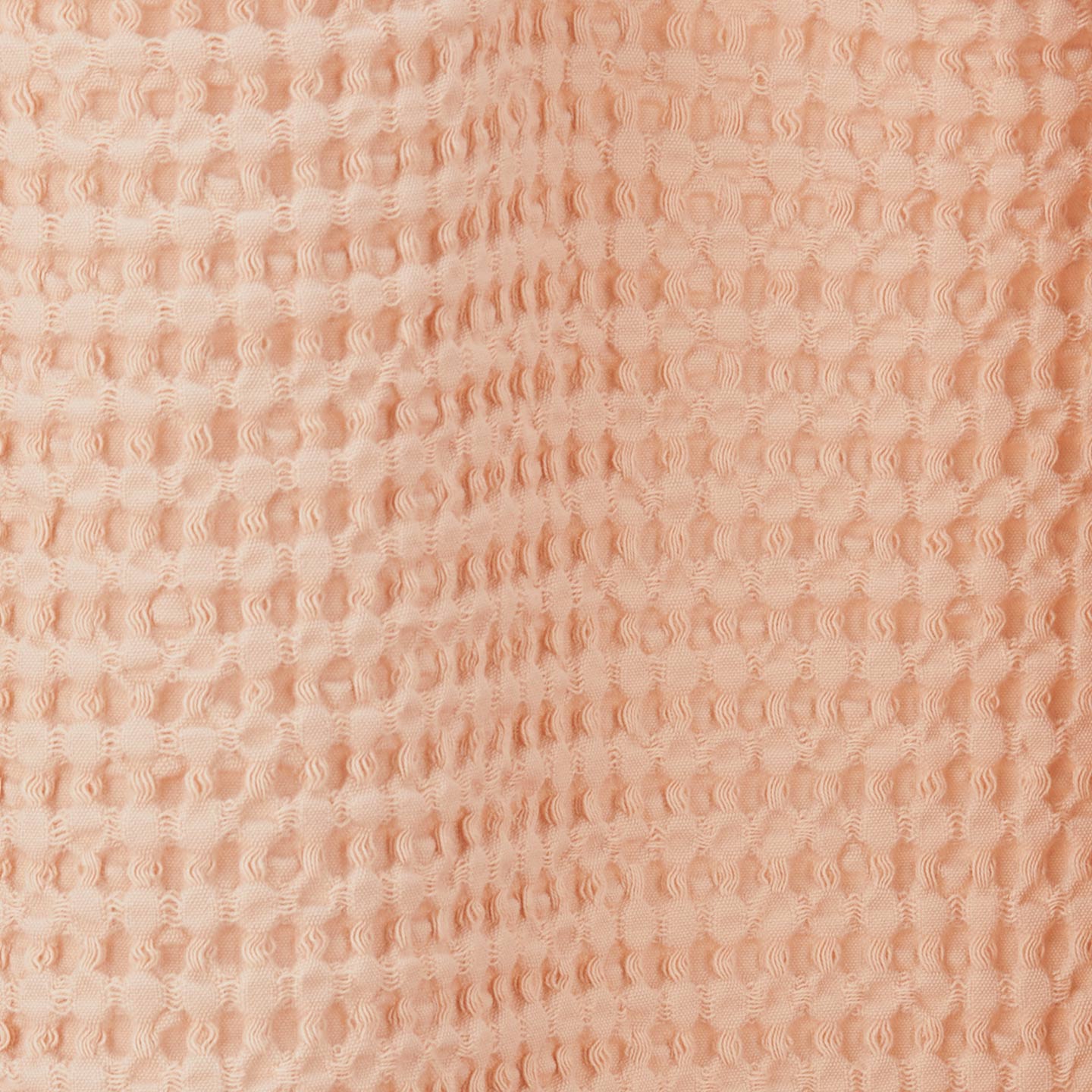 Simple Waffle Shower Curtain - Blush - Image 3