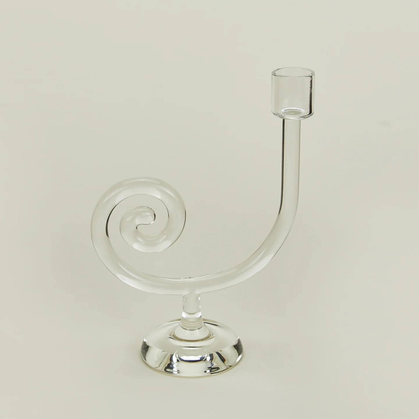 Single Stem Spiral Candle Holder - Image 3
