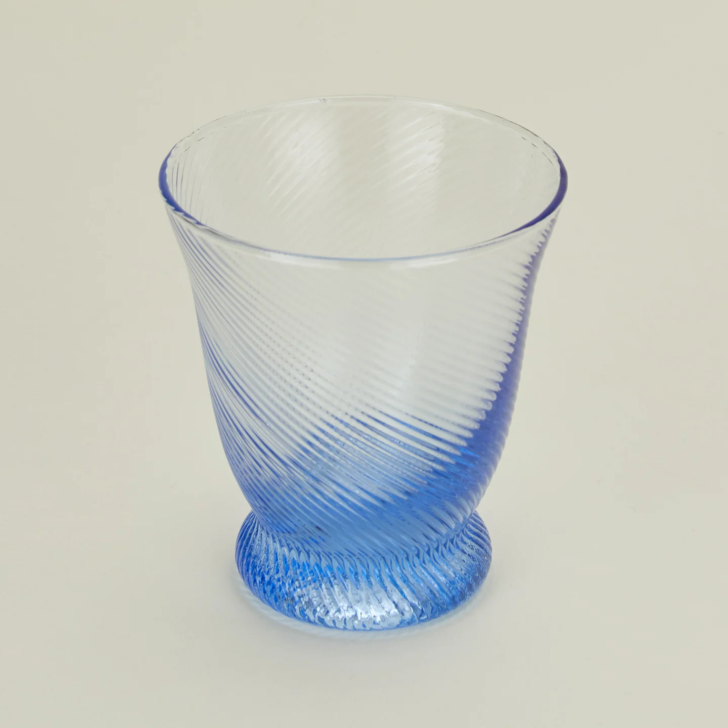 Spiral Tumbler, Set of 4 - Blue - Image 3