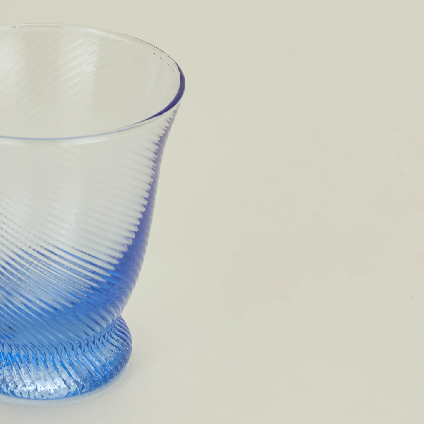 Spiral Tumbler, Set of 4 - Blue - Image 4