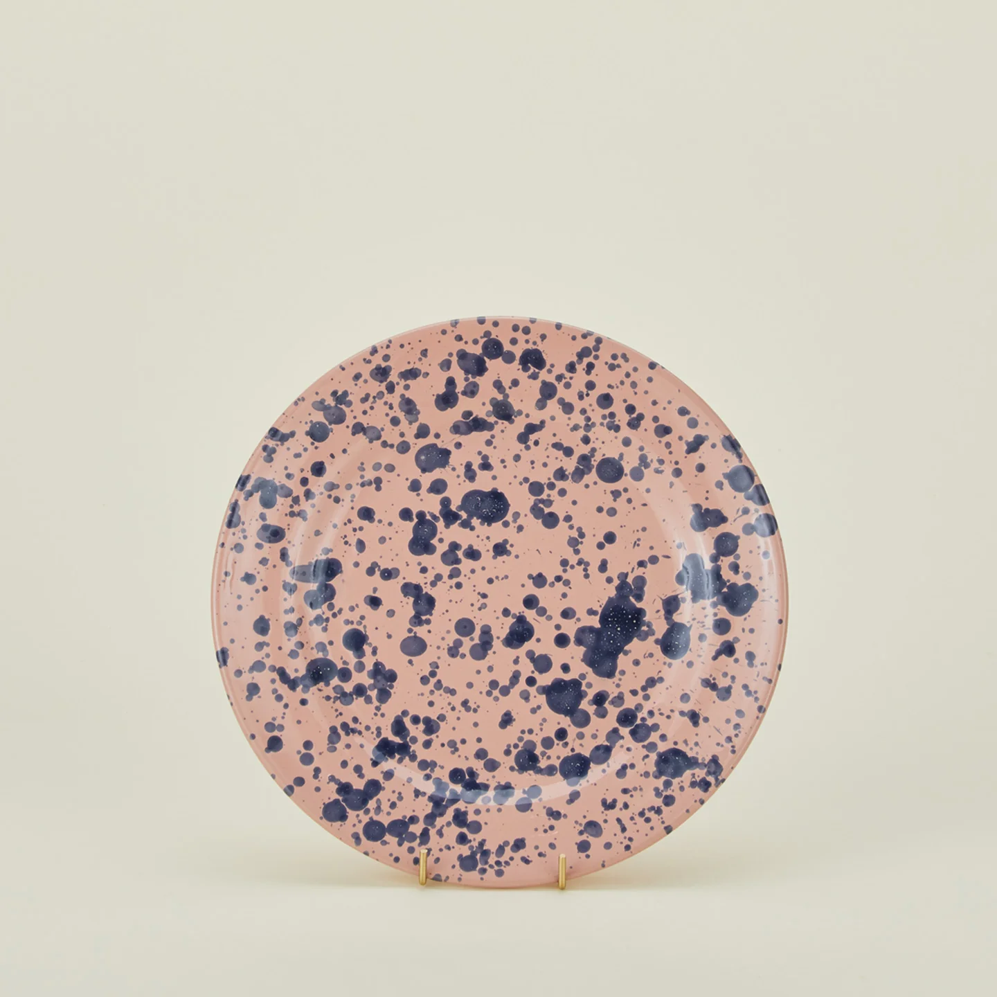 Splatter Dinner Plate - Pink/Blue