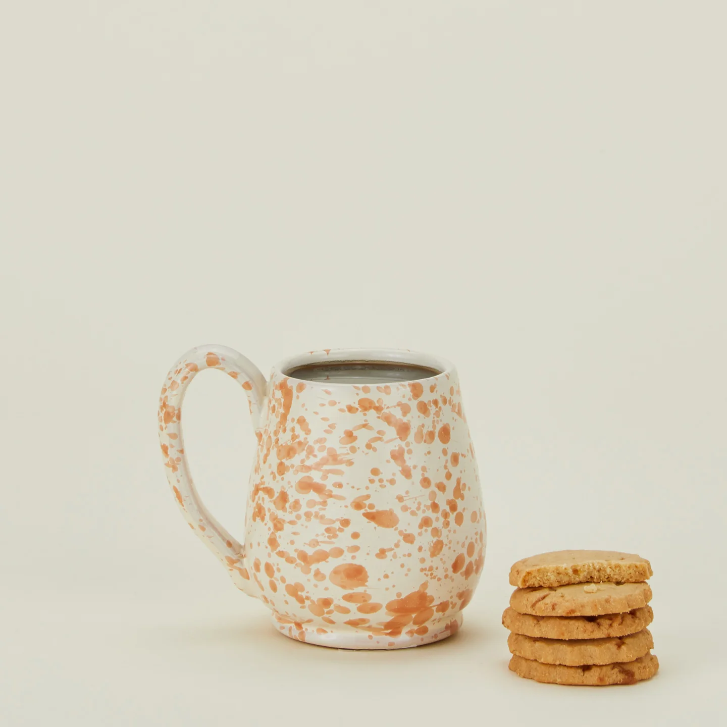 Splatter Mug - Tan/Ivory - Image 2