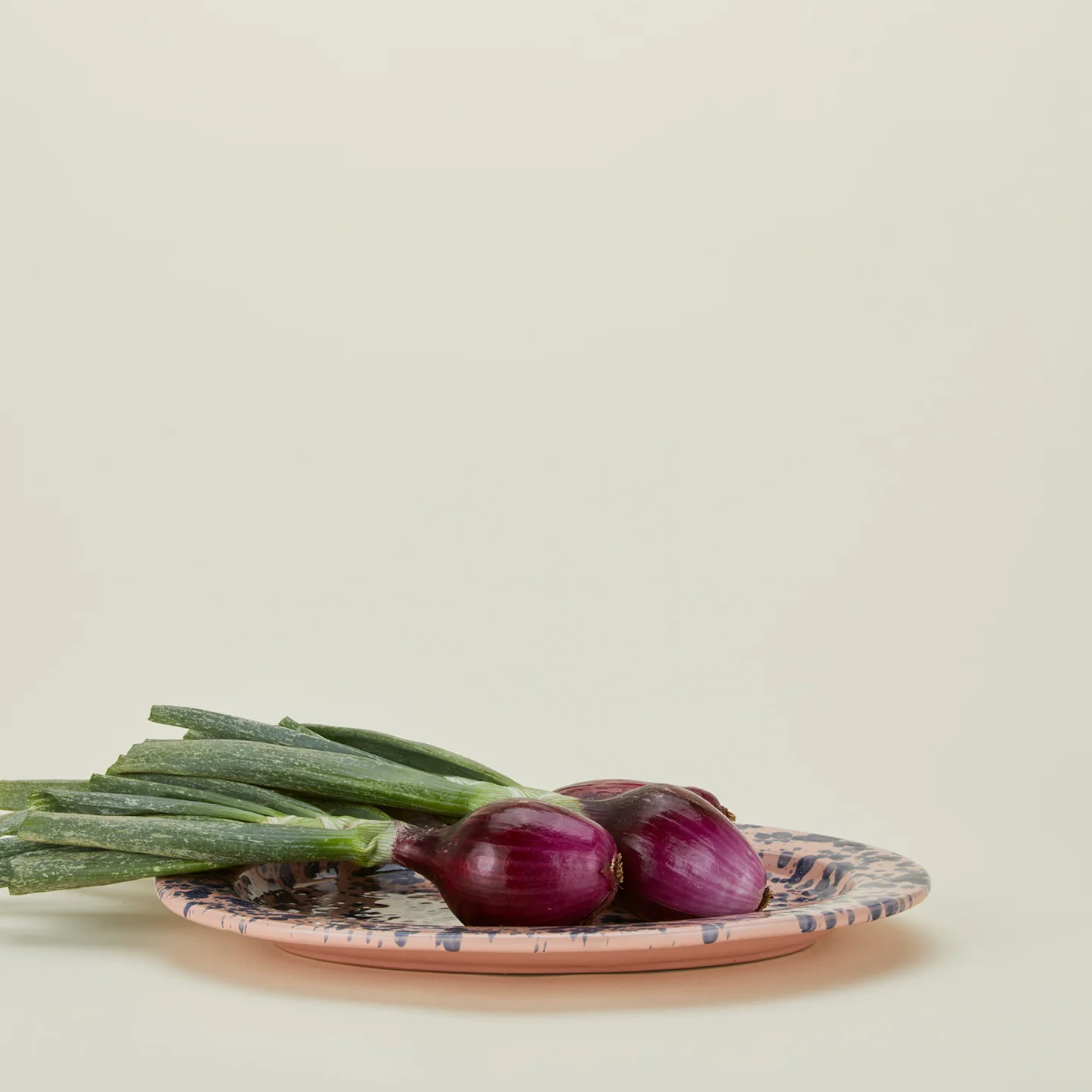 Splatter Oval Platter - Pink/Blue - Image 2