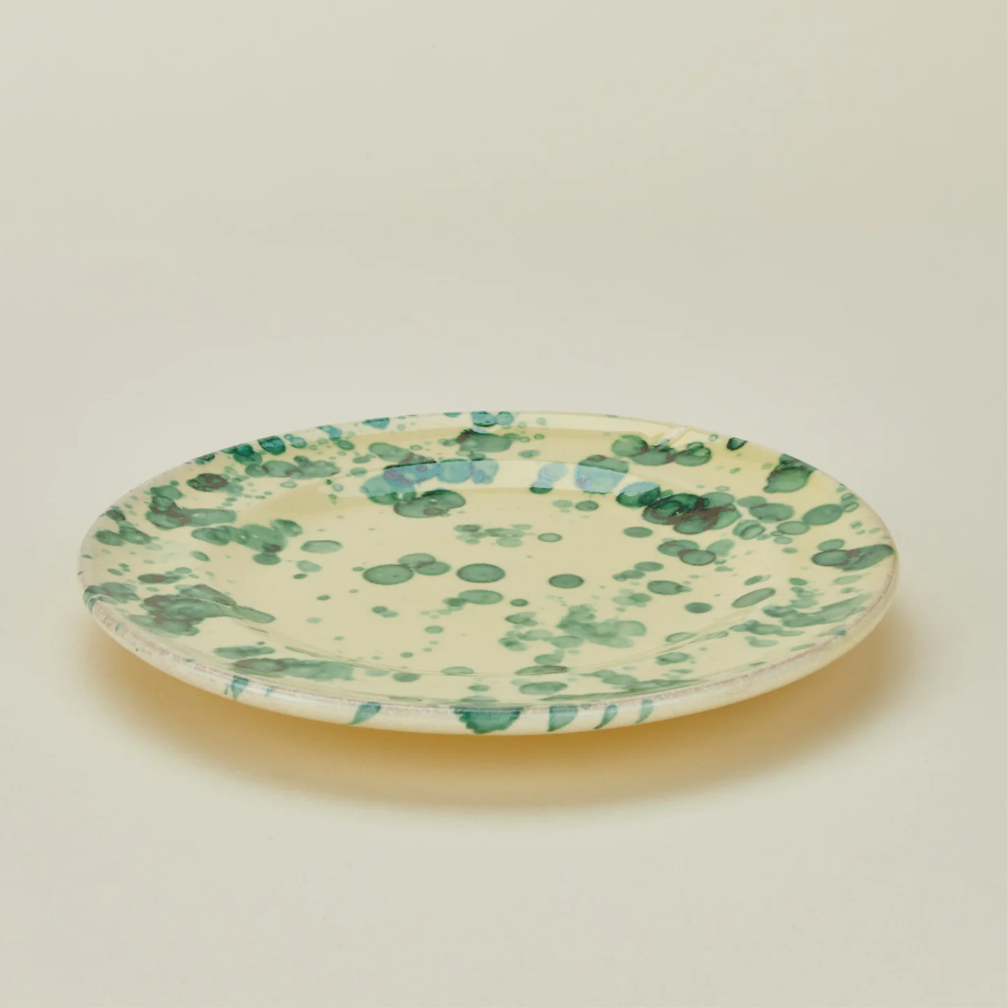 Splatter Salad Plate - Yellow/Green - Image 4