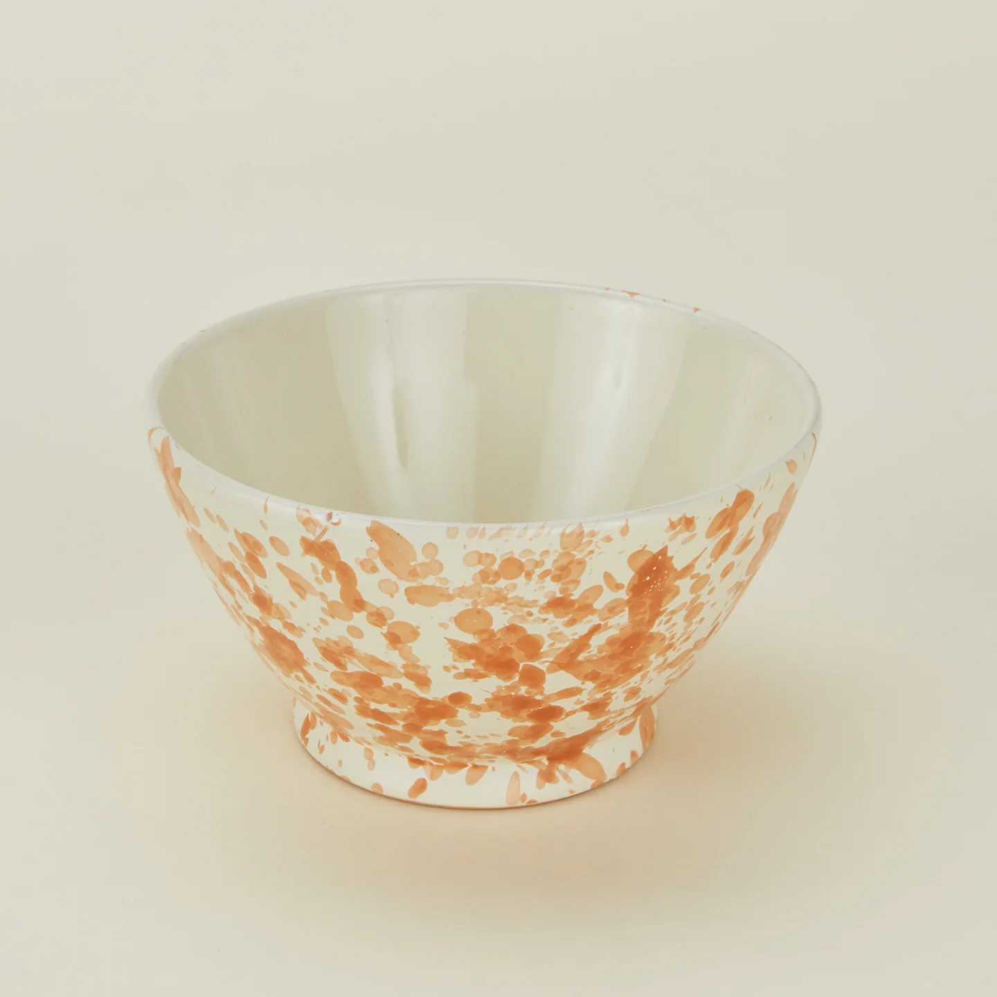 Splatter Small Bowl - Tan/Ivory - Image 3