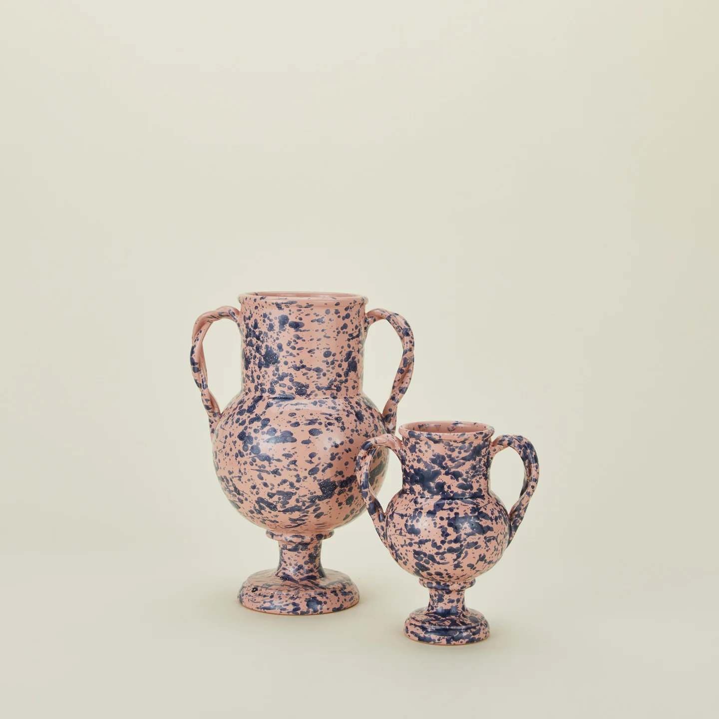 Splatter Verona Vase - Pink/Blue
