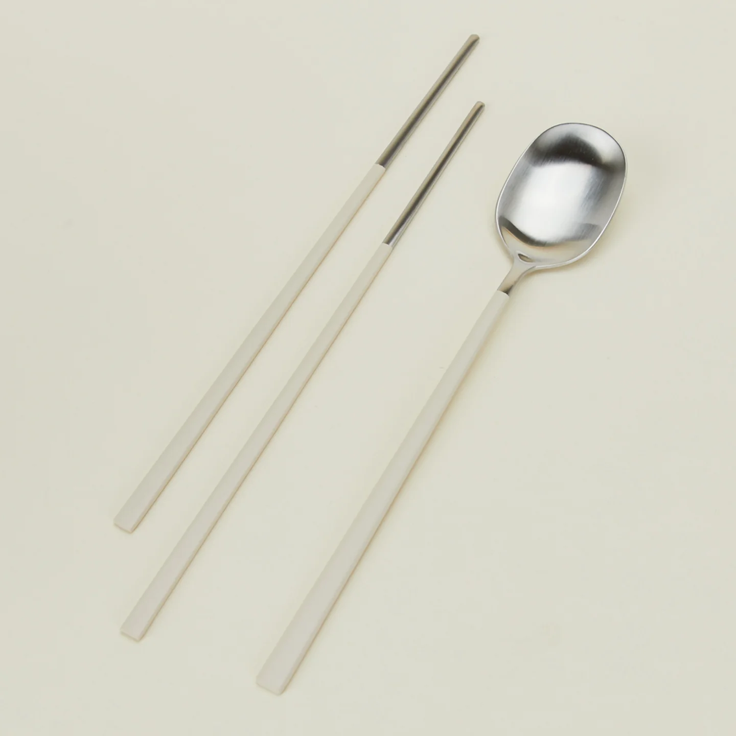 Spoon + Chopsticks Set - Almond - Image 3