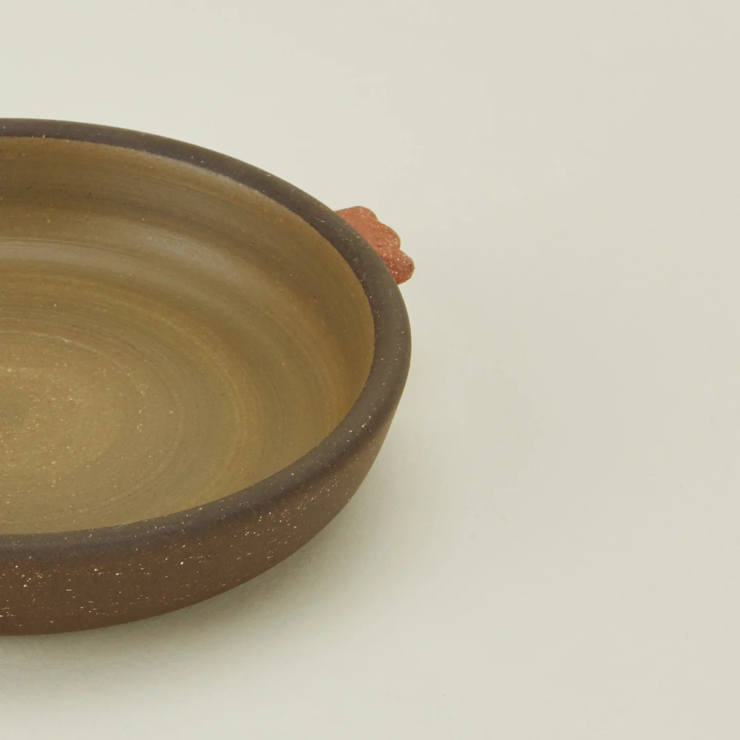 Stoneware Nub Saucer - Olive - Image 4