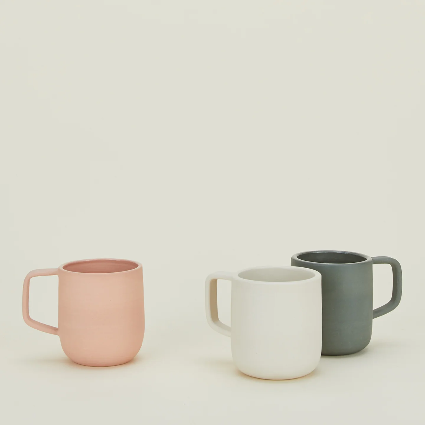 Stoneware Pigment Mug - Ivory - Image 3