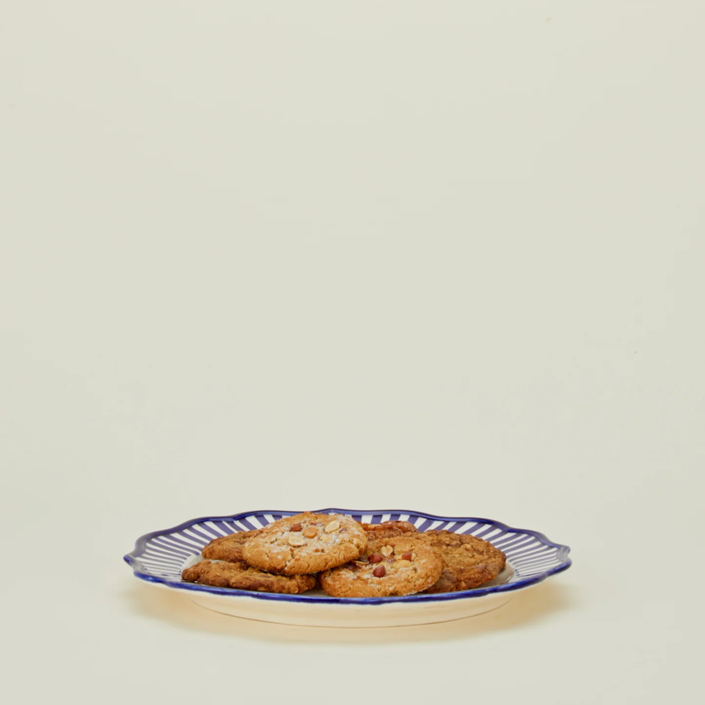 Striped Edge Round Platter - Image 3