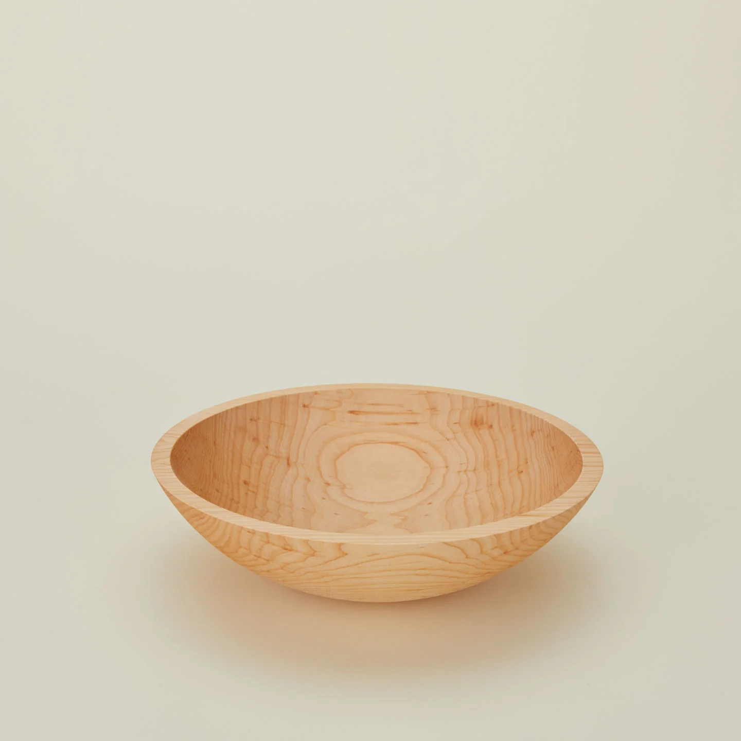 Turned Wood Bowl - Natural Maple - Image 4