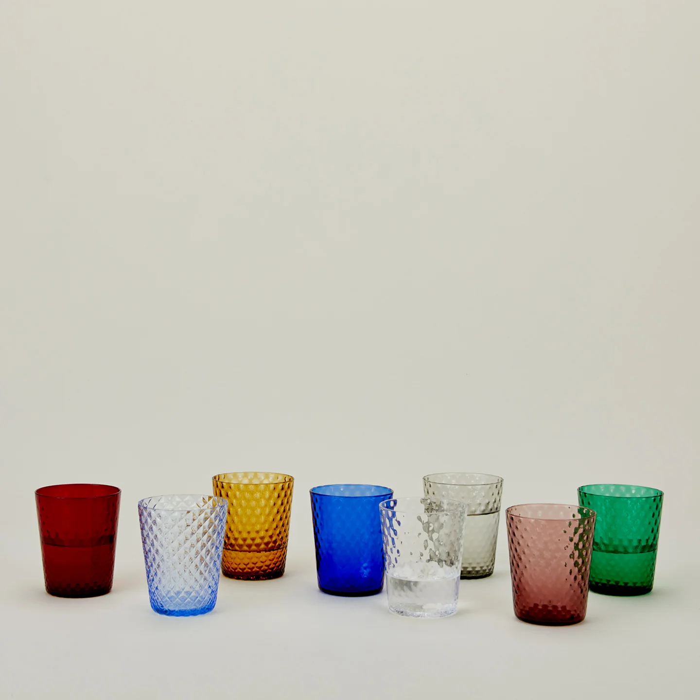 Veneziano Tumbler, Set of 6 - Red - Image 4