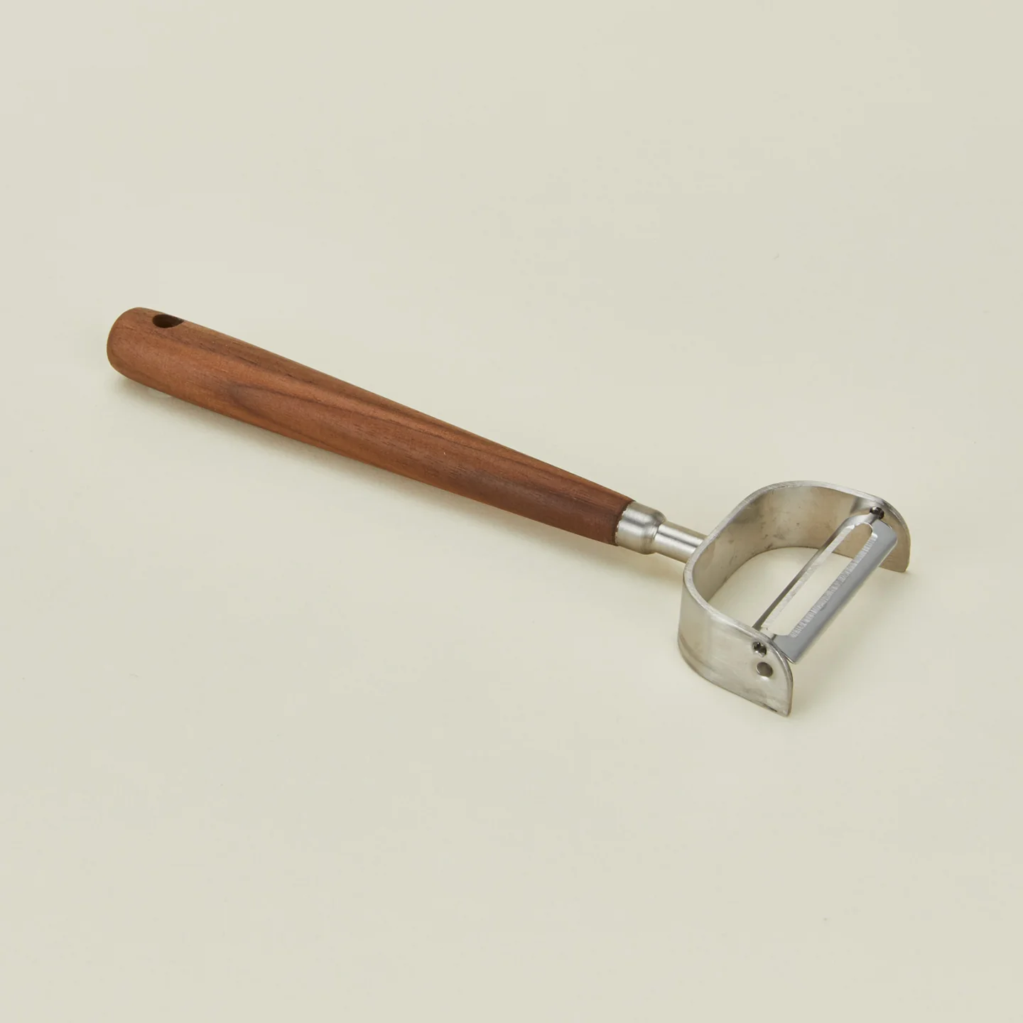 Walnut-Handled Vegetable Peeler - Image 4