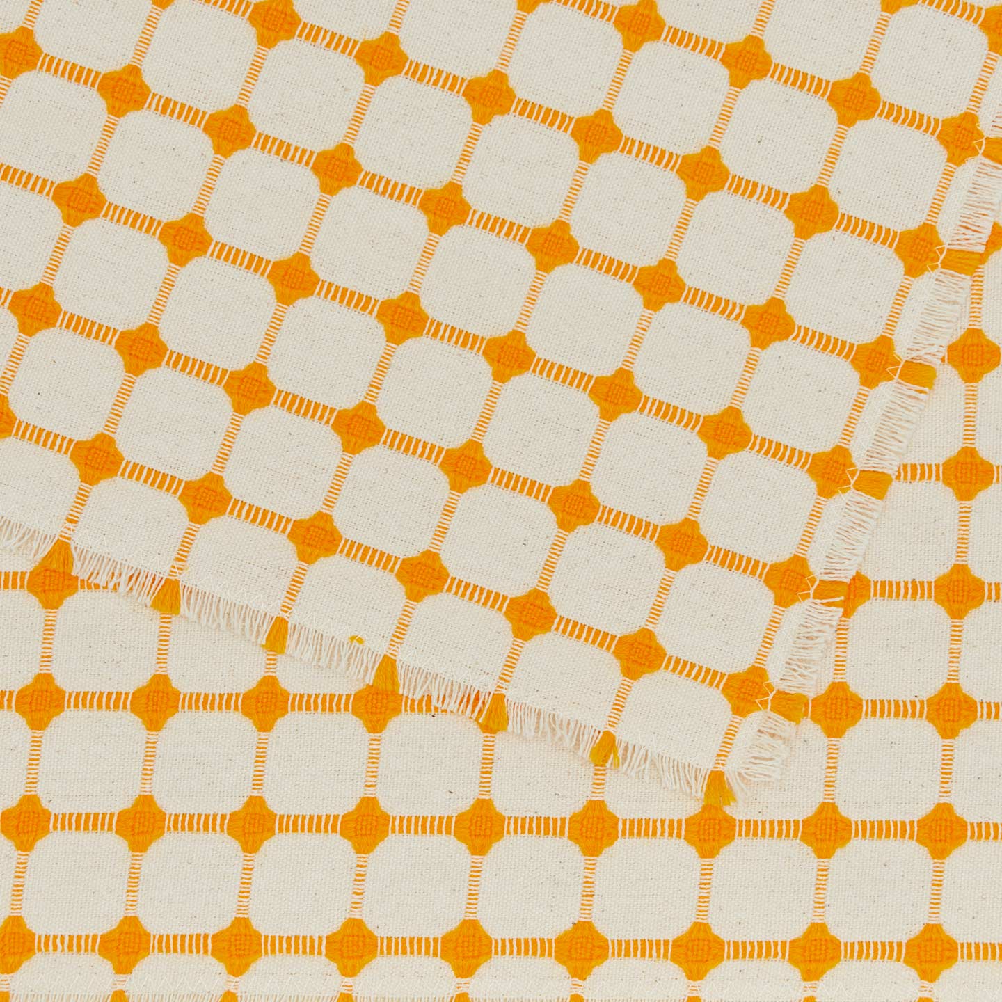 Wicker Fringed Placemat, Set of 4 - Marigold - Image 4