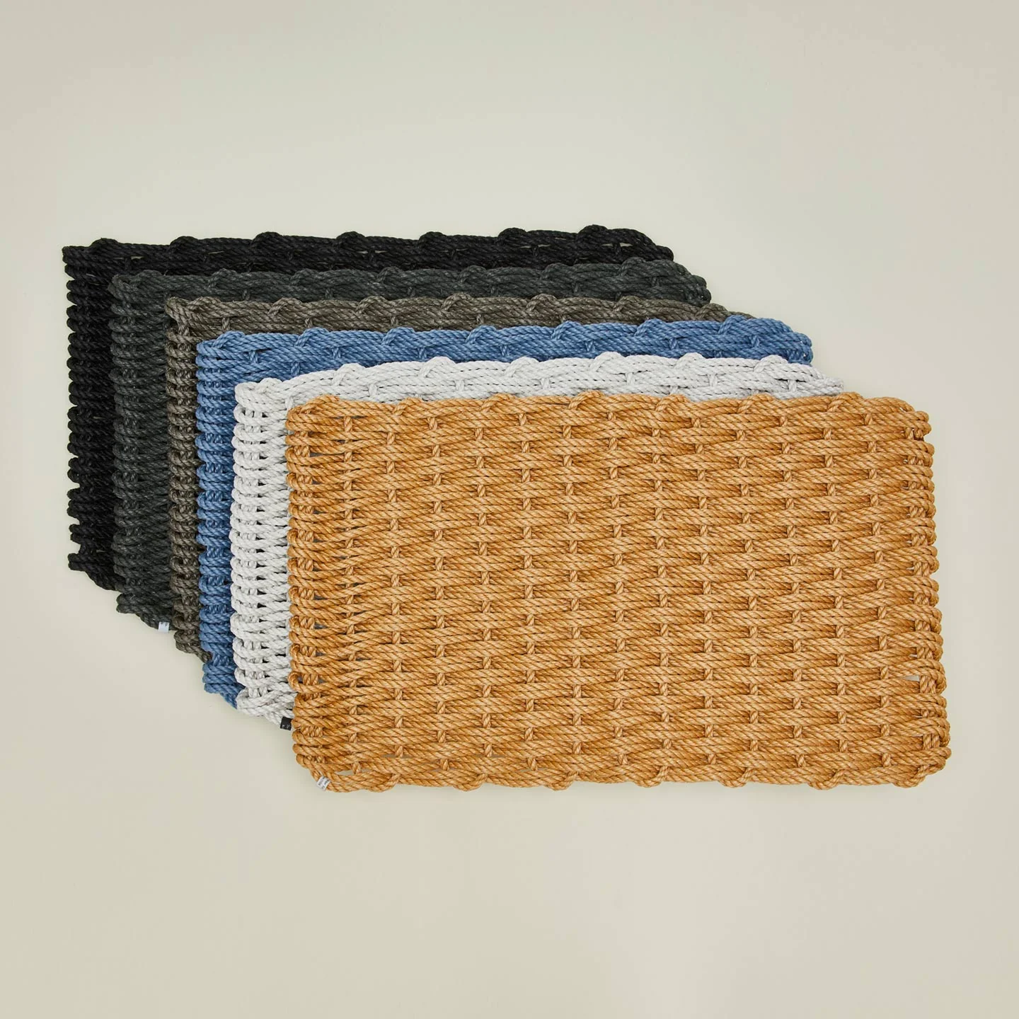 Woven Rope Doormat - Wheat - Image 3